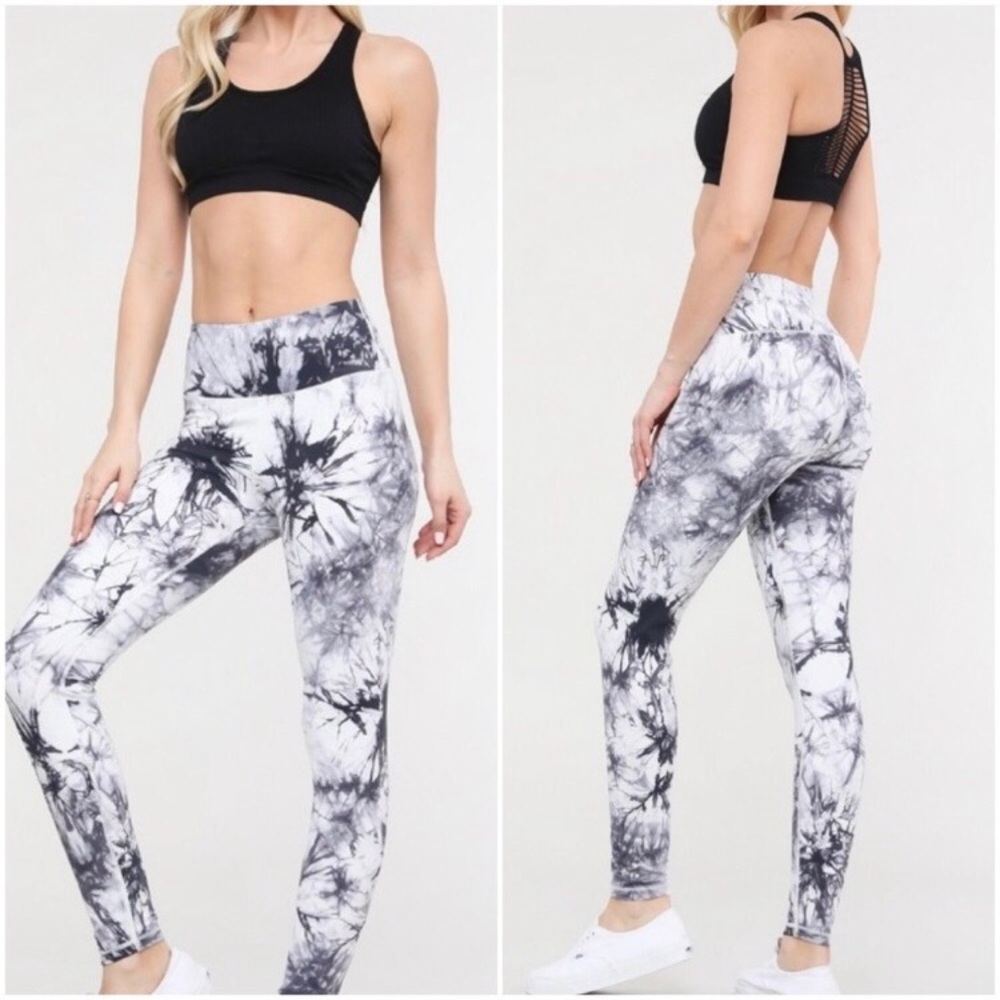 Tie-die works leggings